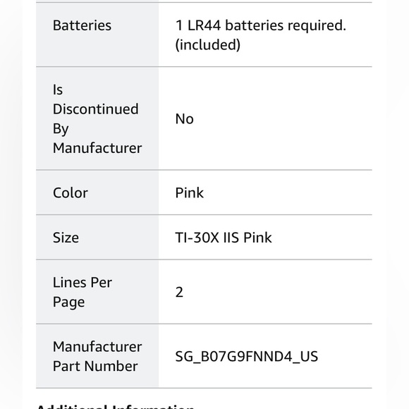 Texas Instruments  TI - 30X IIS scientific calculator - Picture 7 of 9